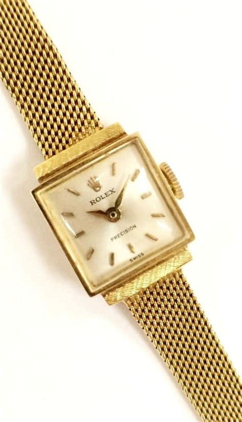 rolex square watch women's|vintage square rolex watches.